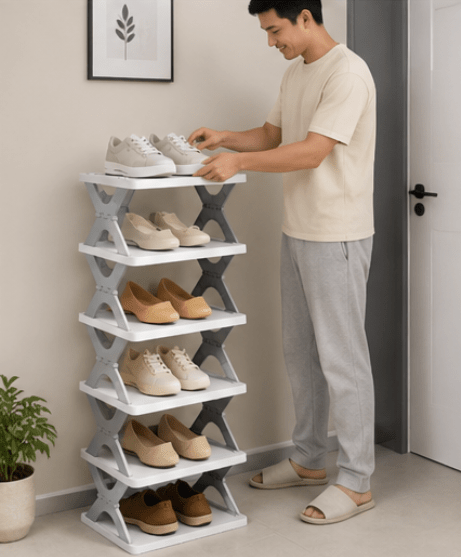 Spaciofy™ StackEase Shoe Organizer - SPACIOFY