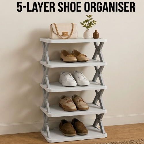 Spaciofy™ StackEase Shoe Organizer