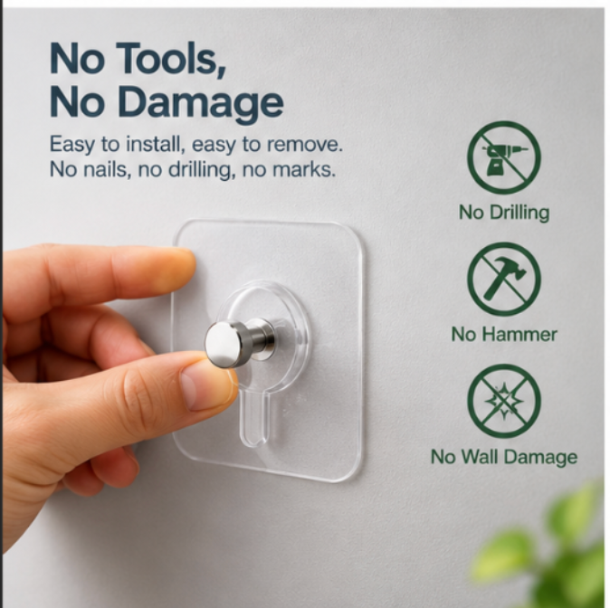 Self Adhesive Wall Hooks