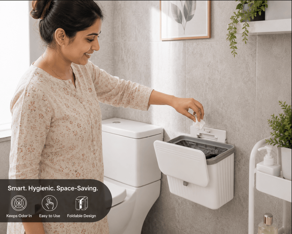 Spaciofy™ FoldAway Wall Bin - SPACIOFY