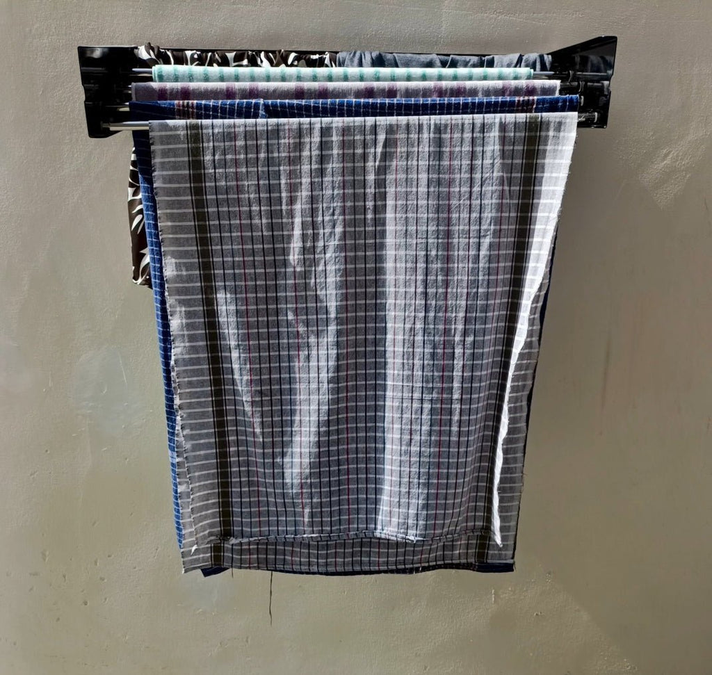 Wall Mounted Foldable Clothing Rack - SPACIOFY