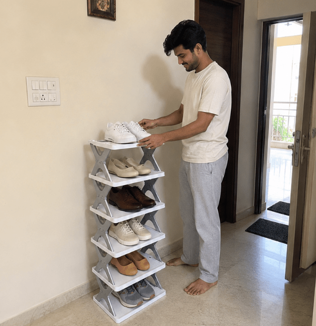 Spaciofy™ StackEase Shoe Organizer - SPACIOFY