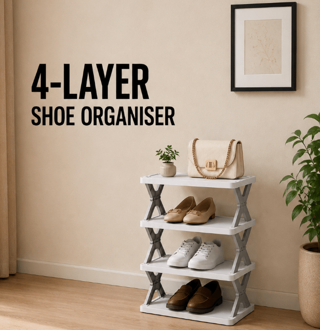 Spaciofy™ StackEase Shoe Organizer - SPACIOFY